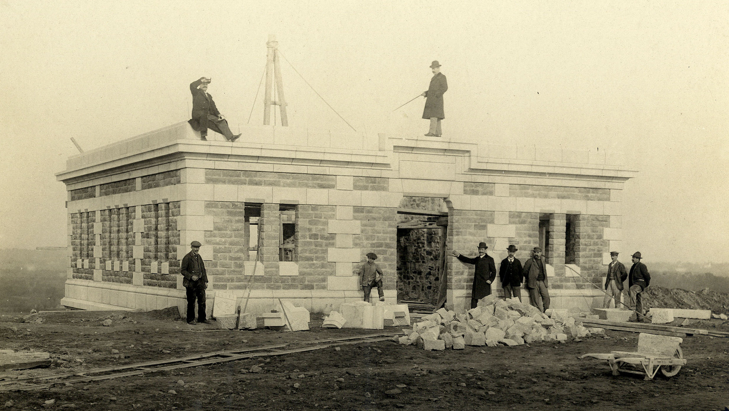 Le réservoir d'eau de la Contrie, du chantier à l'inauguration (1902-1904)