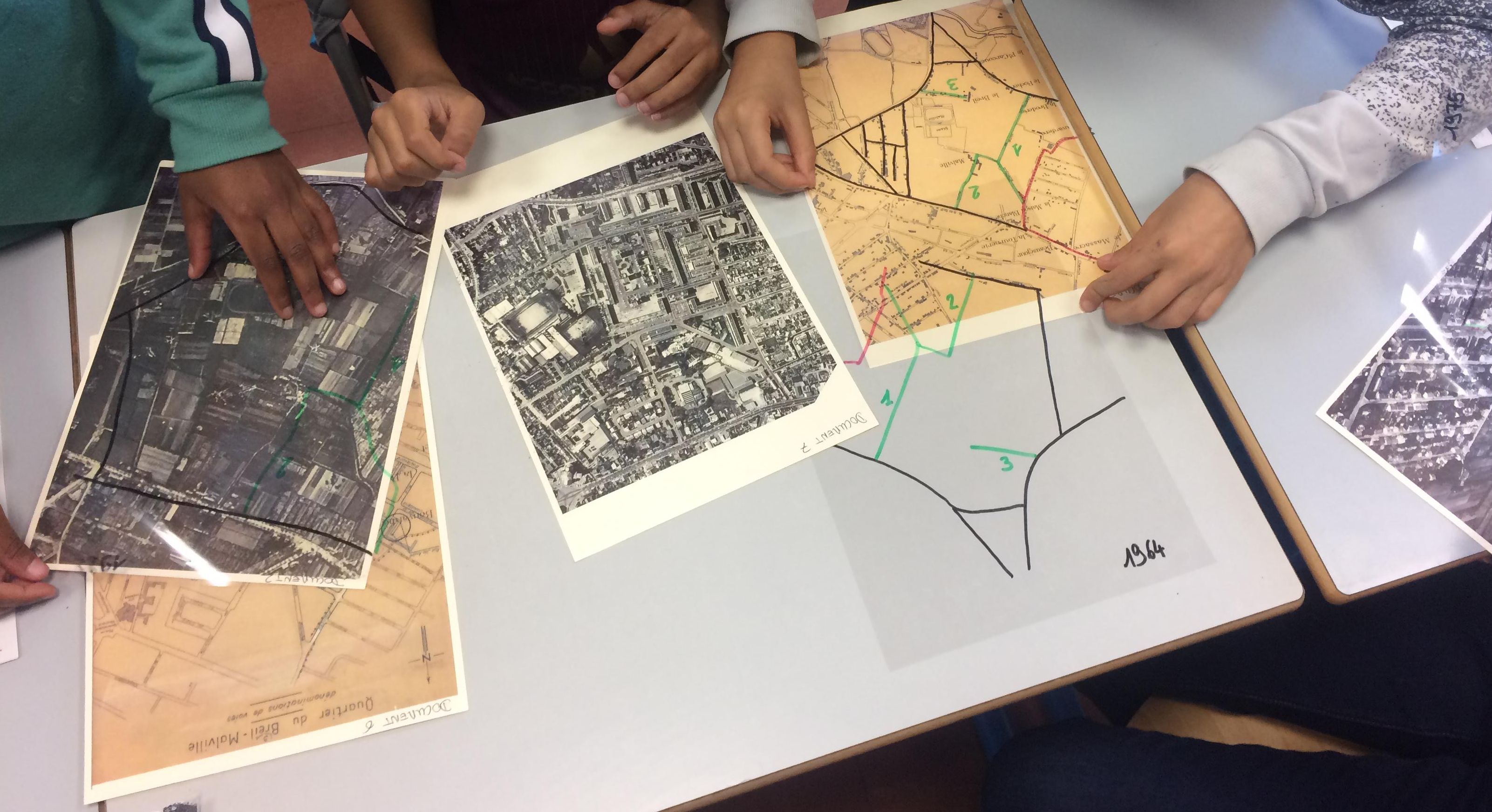 Atelier à l'école des Plantes.