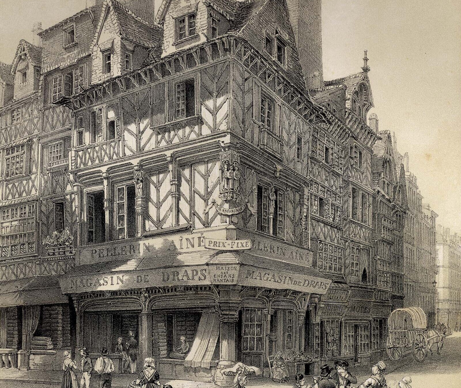 Rallye dans le quartier du Bouffay : la cité médiévale 