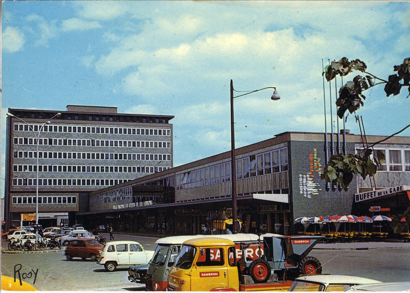 La gare de Nantes, sortie nord (9Fi1209)