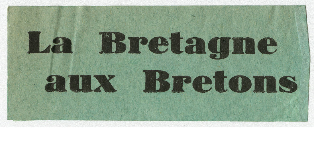 Tract autonomiste (4H101)