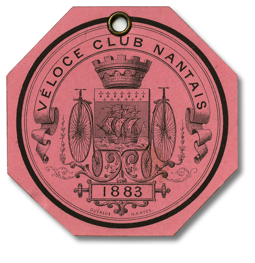 Insigne du Véloce Club Nantais en 1883 (R3C2D7)