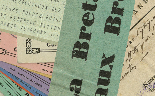Dans les petits papiers des archives