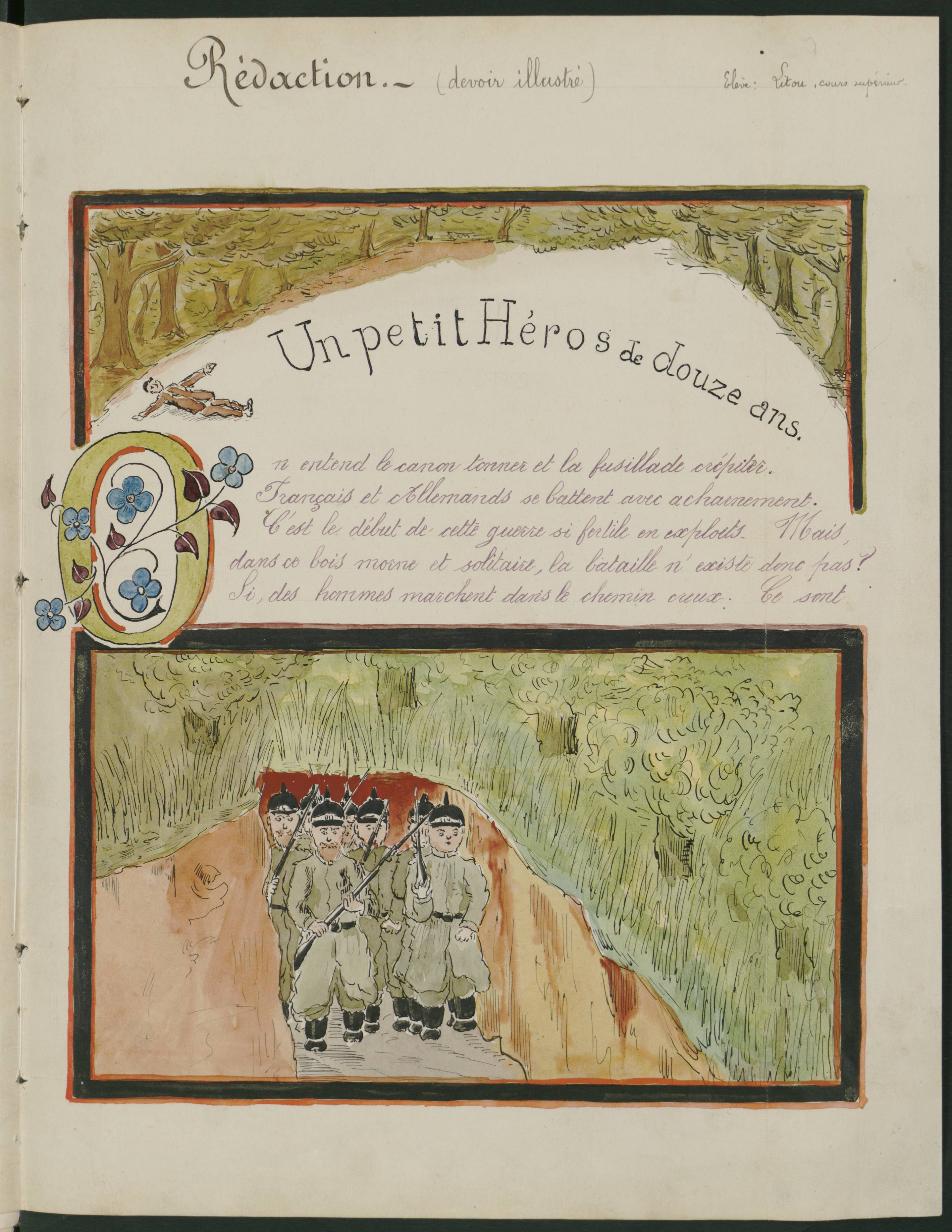 Dans le rapport annuel 1916-1917 (1R17)