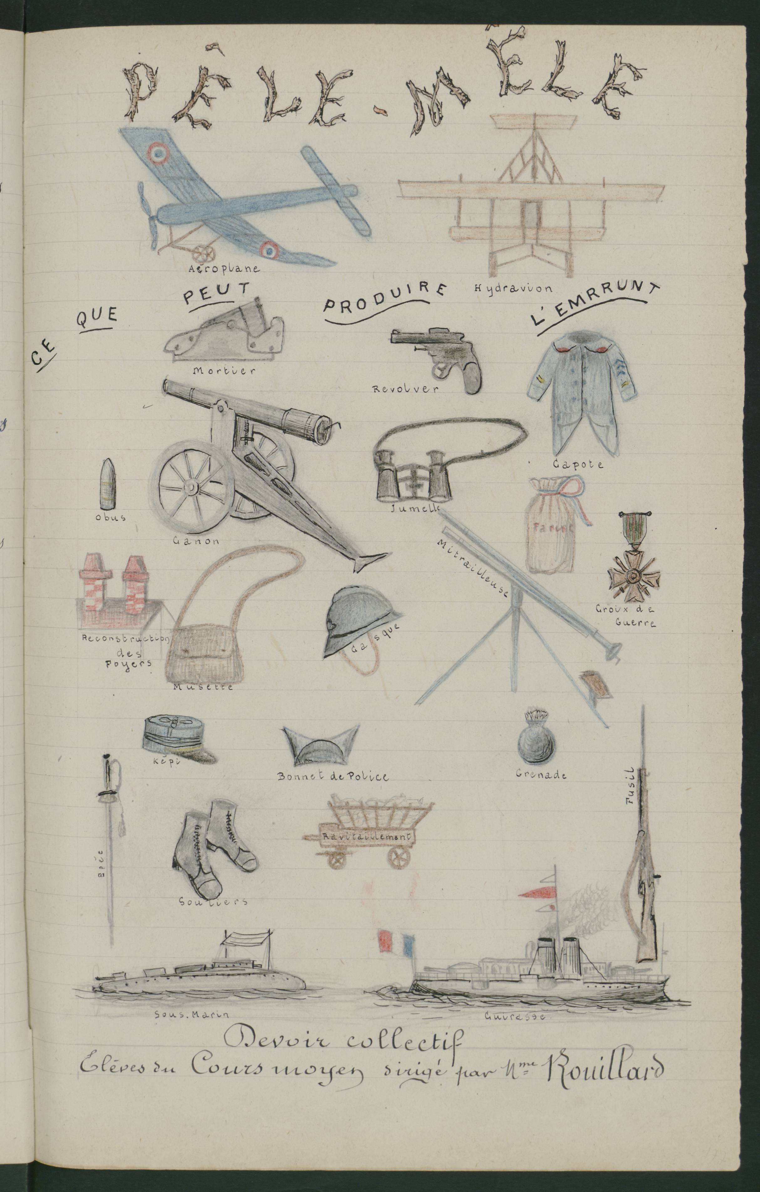 Dans le rapport annuel 1917-1918 (1R18)