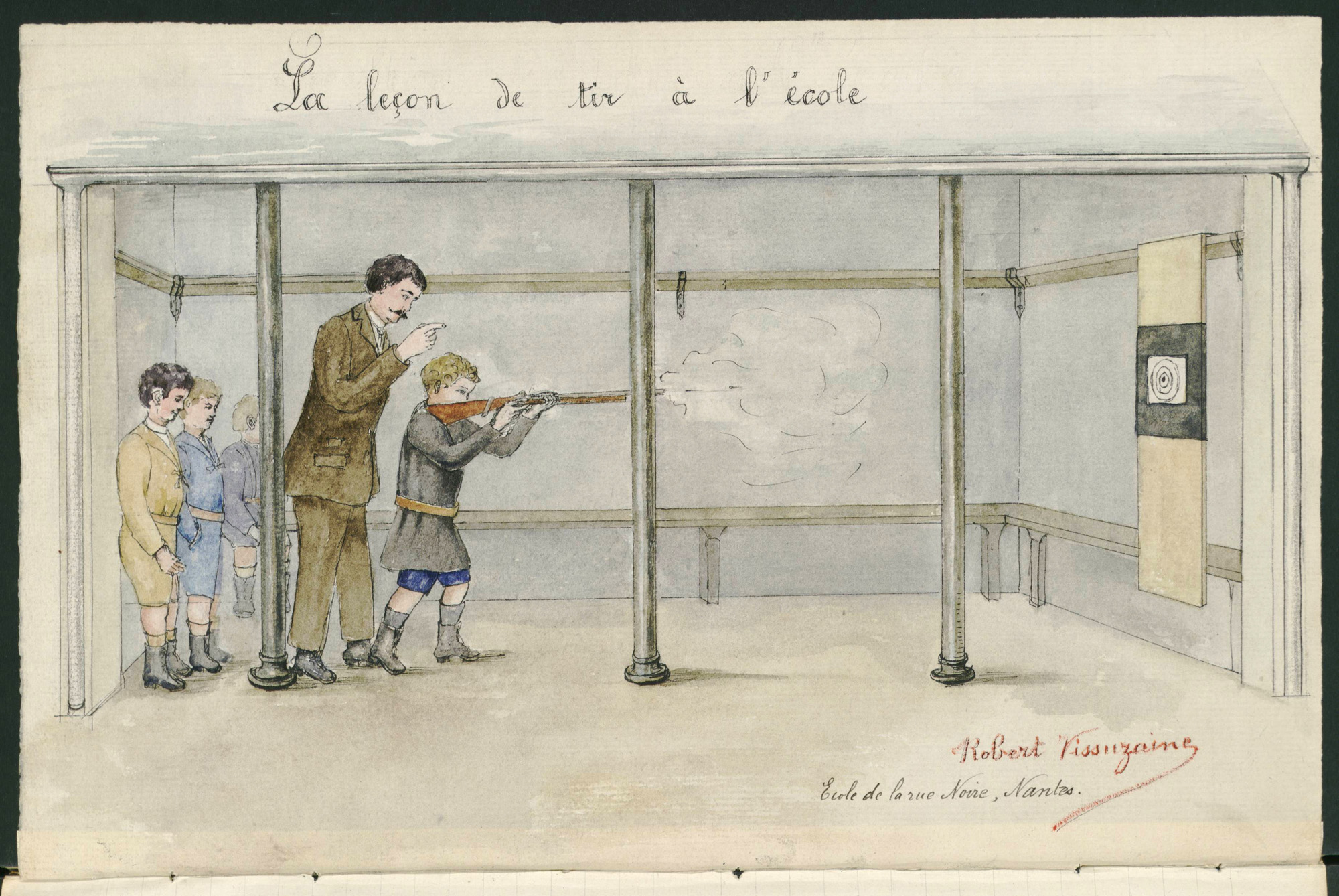 Dans le rapport 1914-1917 pour l'exposition 