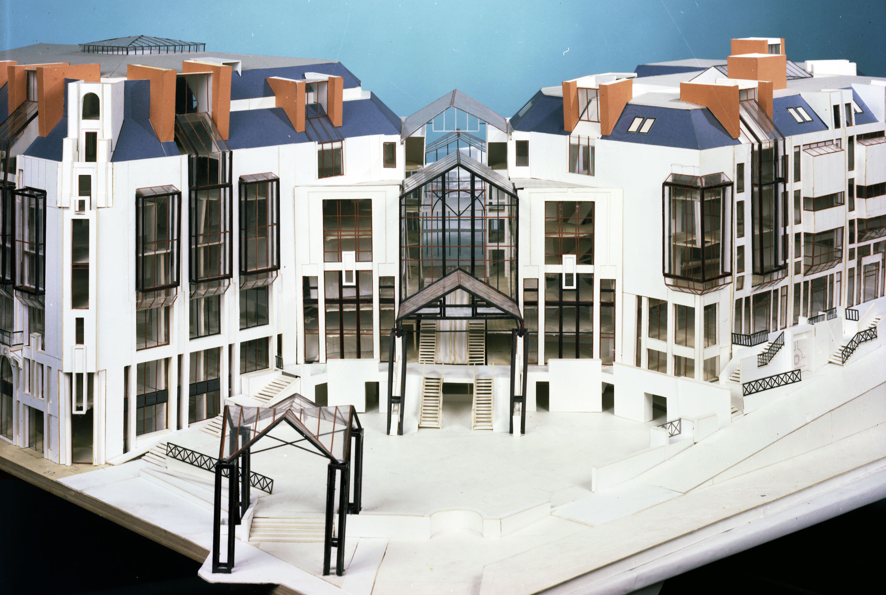 La collection de maquettes d'architecture des Archives 