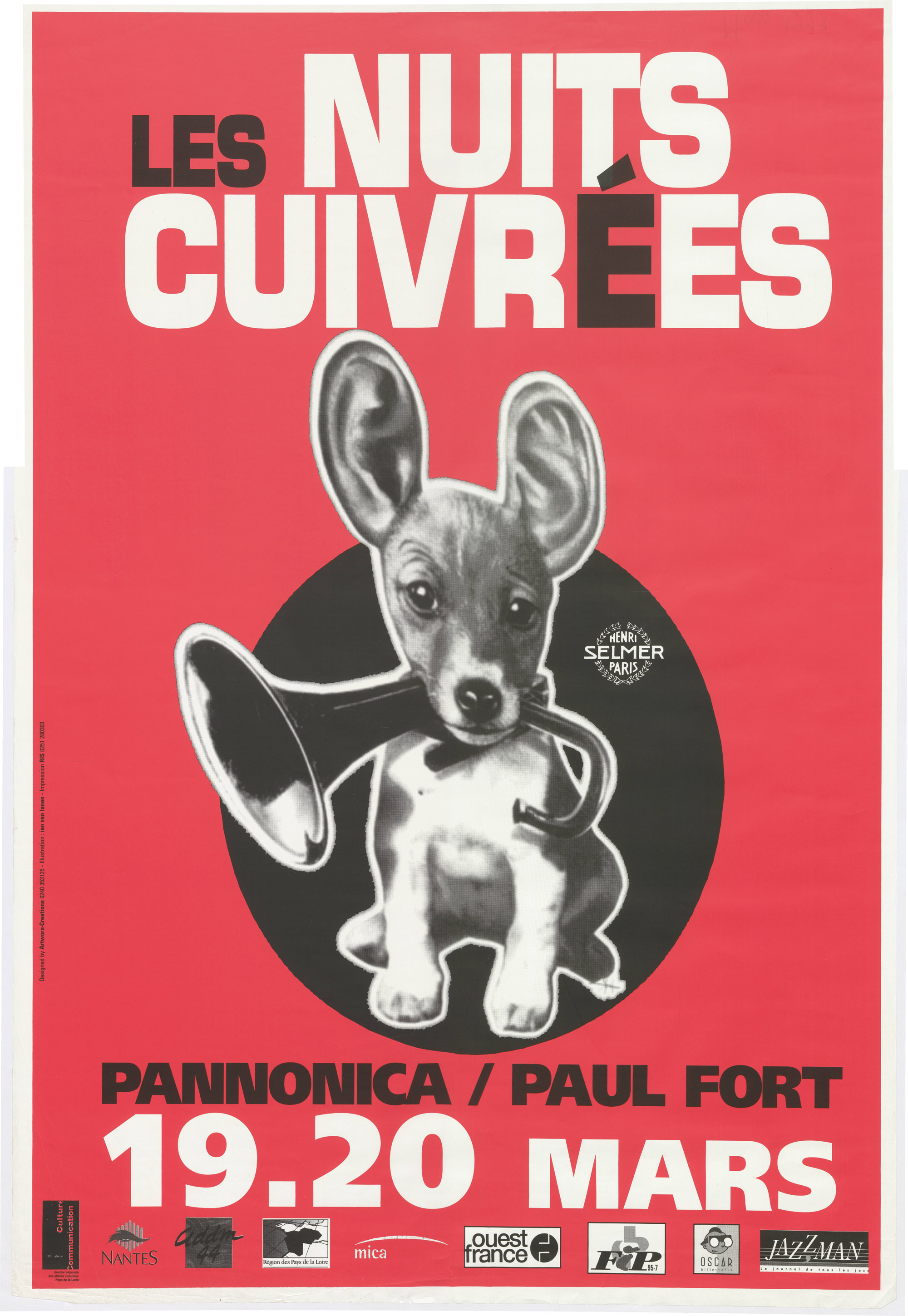 Affiche pour Les Nuits cuivrées, 1999 (328Z74)
