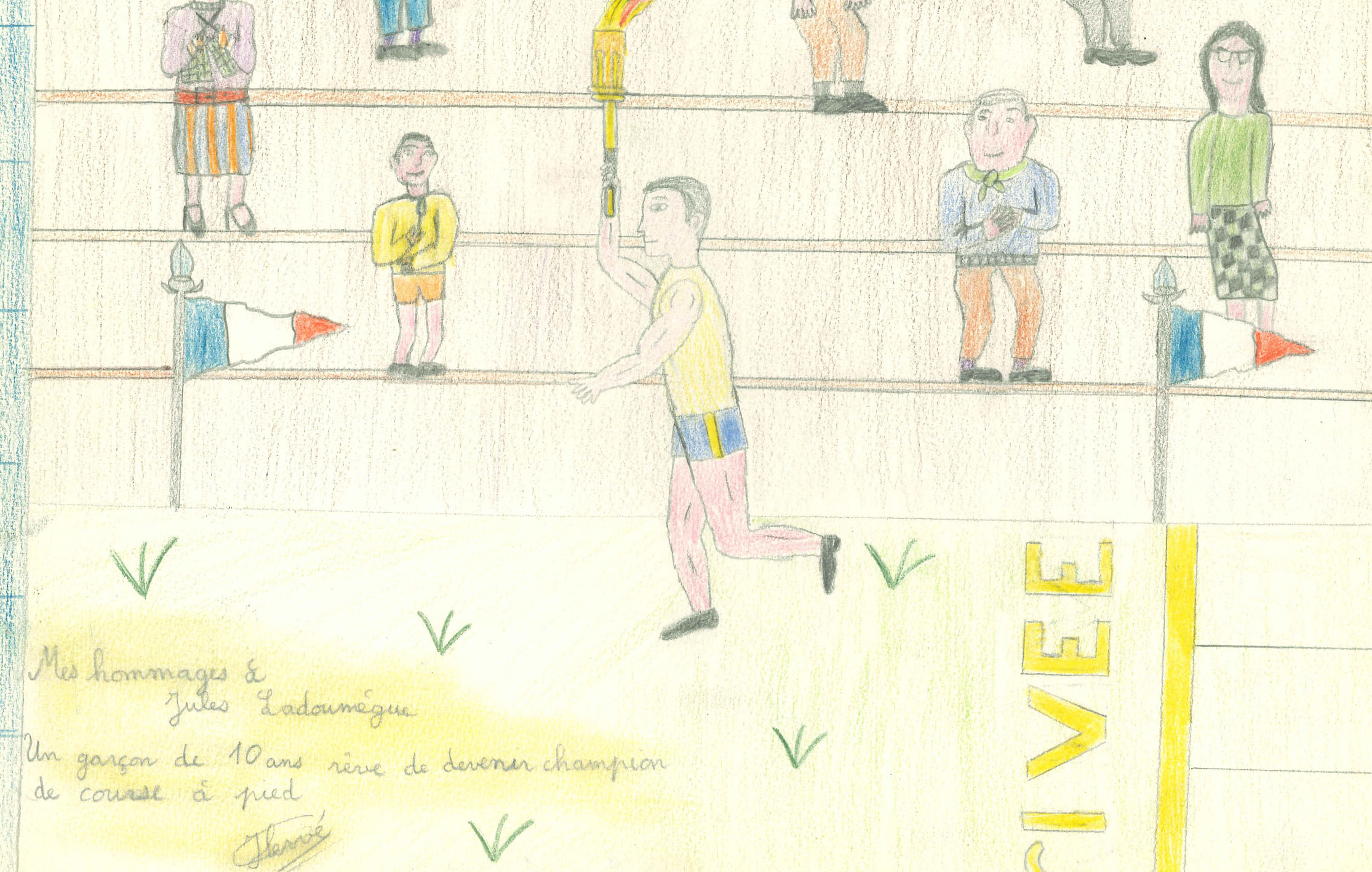 Document du mois - Les JO d’hiver de Grenoble de 1968 dessinés par les petits Ligériens 