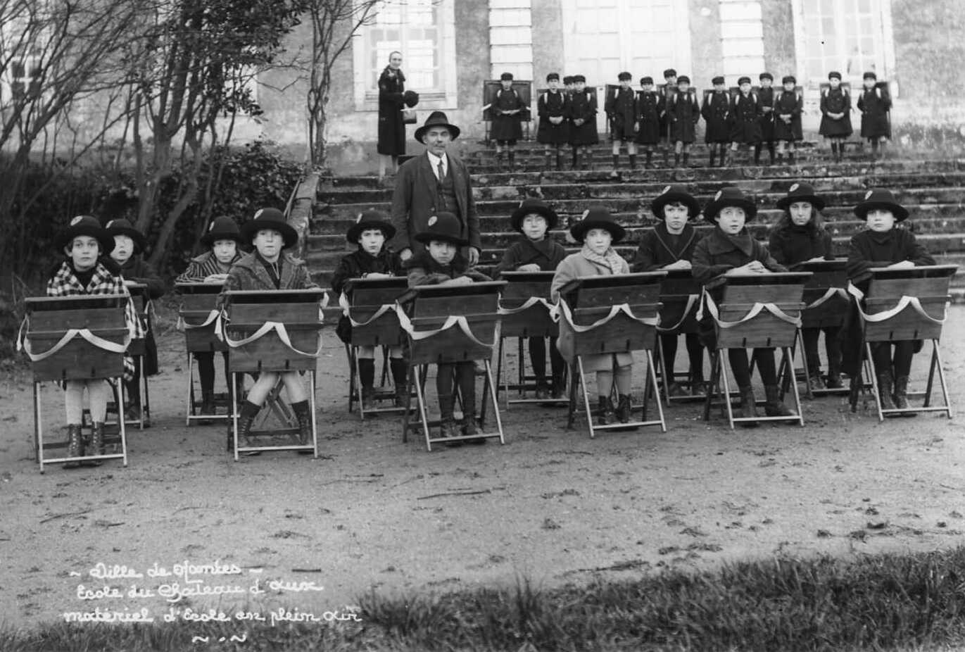 Document du mois – L’école de plein air du château d’Aux