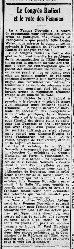 Extrait du Phare de la Loire du 24 octobre 1934 (22PRES160)