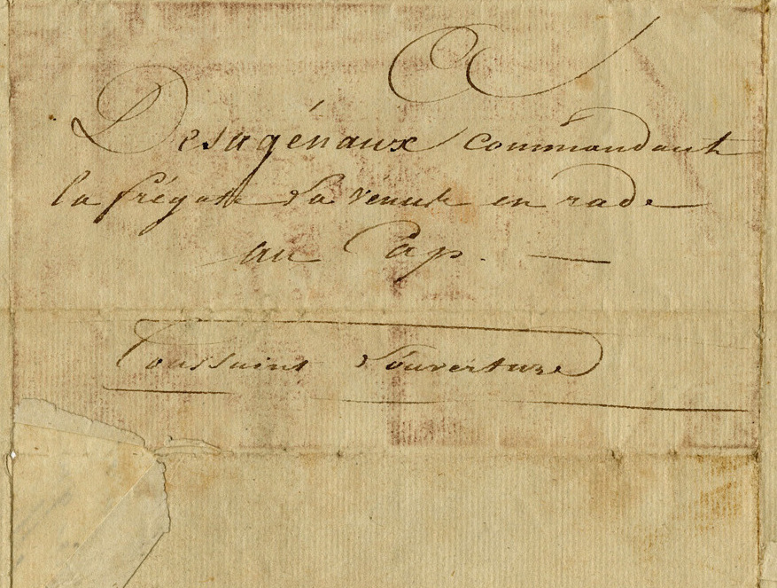 Document du mois – « Je suis le véritable ami de la République française » ! Les lettres de Toussaint Louverture à un marin nantais en 1795-1796