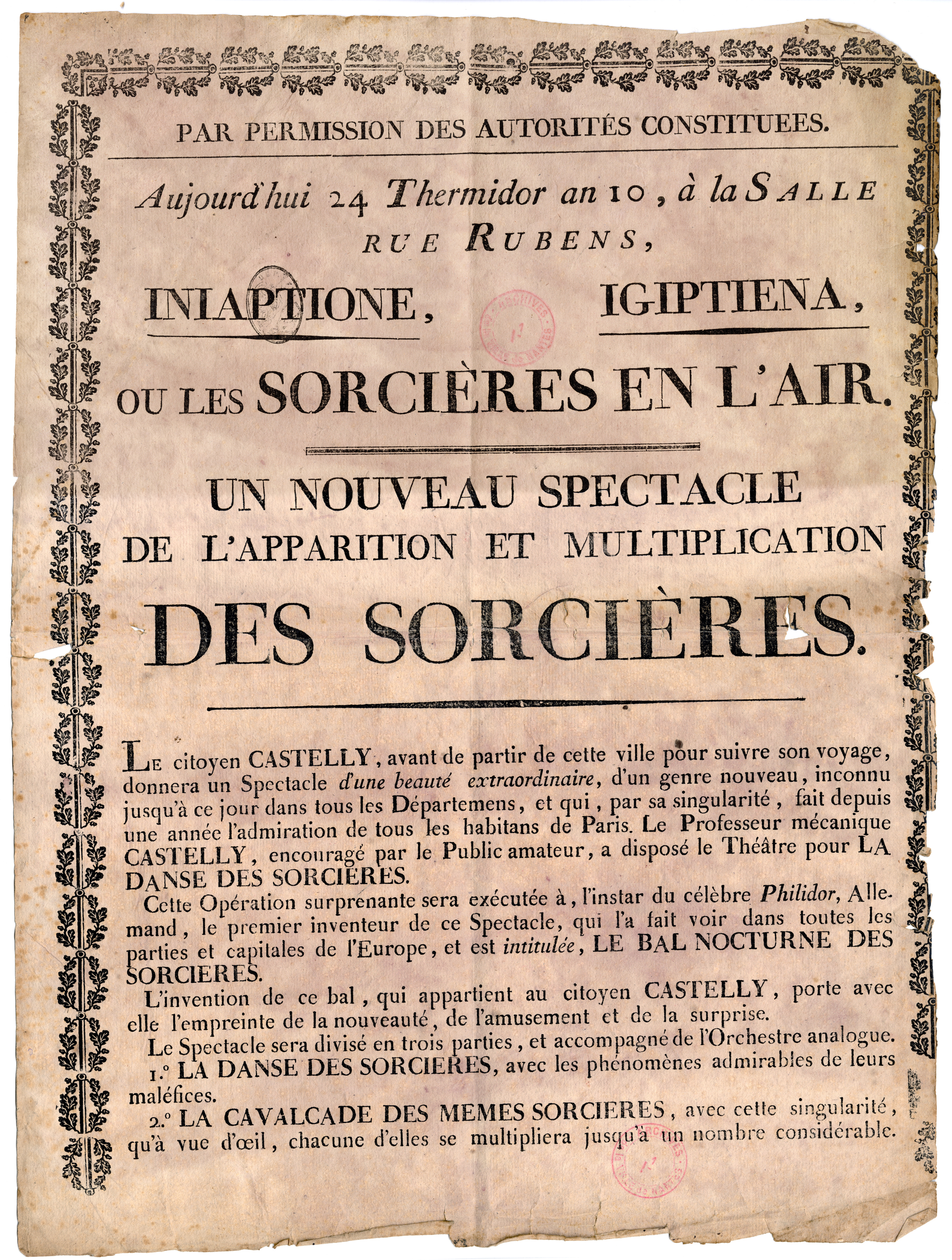 Document du mois - des Sorcières aux Archives de Nantes : quand les thématiques se croisent ! 