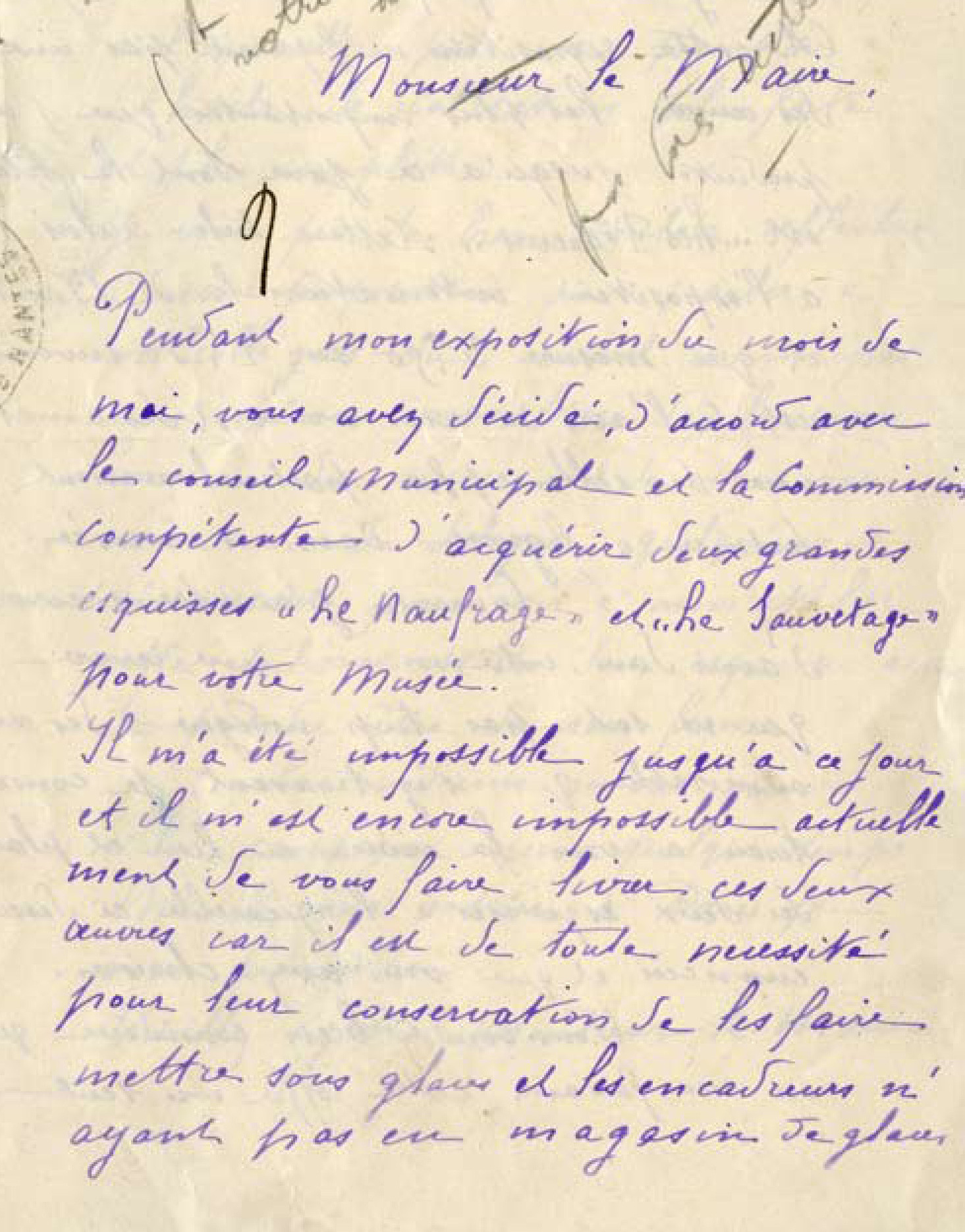 Recto-Verso - Jean-Julien Lemordant à Nantes