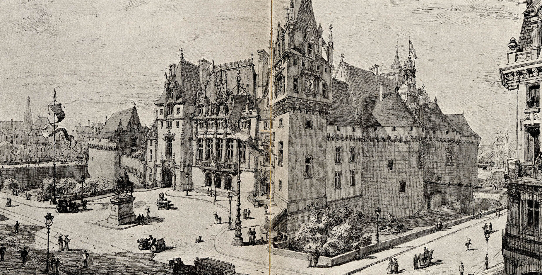 Recto-Verso - Un projet d'architecture non réalisé : l'hôtel de ville au château