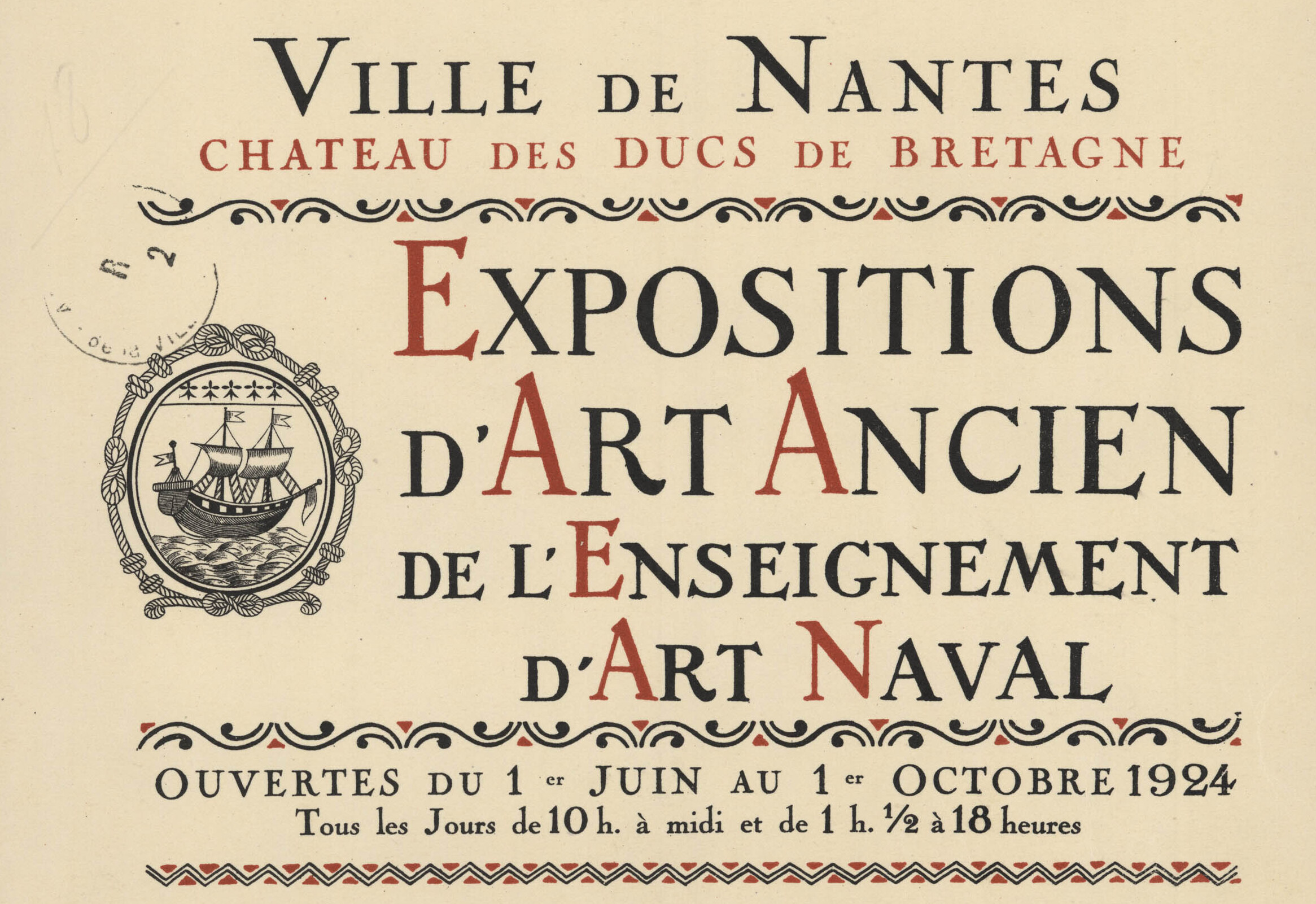 100 ans du musée au château des ducs de Bretagne