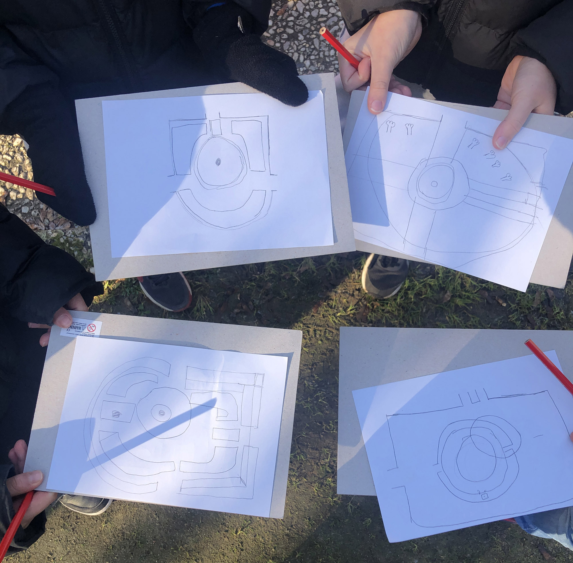 Des croquis plutôt réussis, bravo ! 