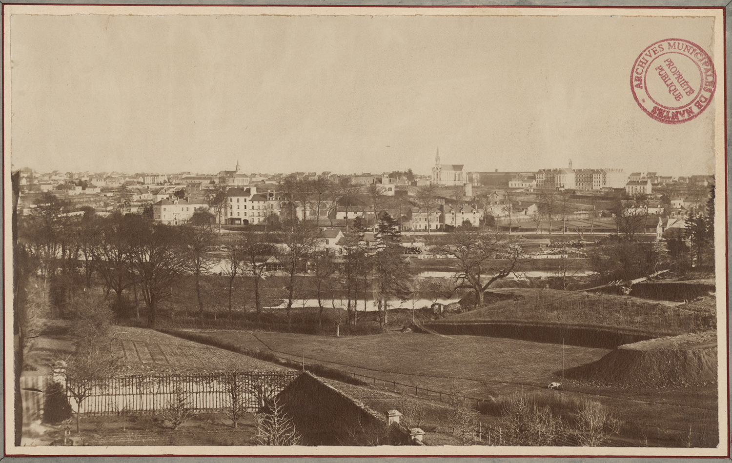Rives de l'Erdre, vers 1870, anonym. (c) Archives de Nantes