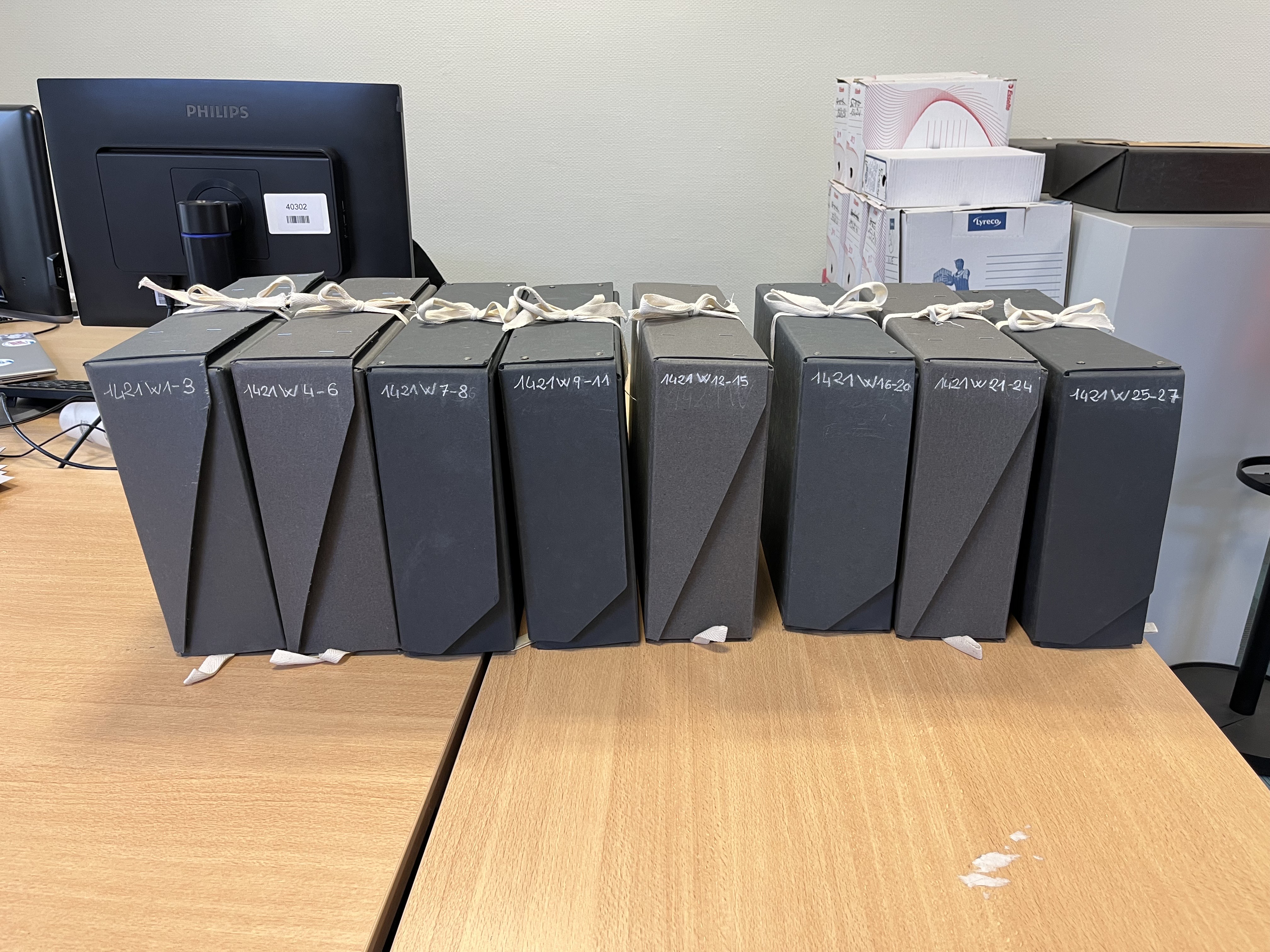 Les archives du centre d'accueil 